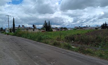 TERRENO EN VENTA A15 MIN DE HUEJOTZINGO Y A UNOS METROS DE LA FEDERAL A MÉXICO.