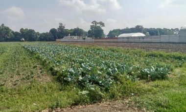 TERRENO EN VENTA A15 MIN DE HUEJOTZINGO Y A UNOS METROS DE LA FEDERAL A MÉXICO.