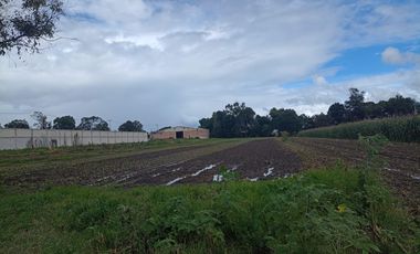 TERRENO EN VENTA A15 MIN DE HUEJOTZINGO Y A UNOS METROS DE LA FEDERAL A MÉXICO.