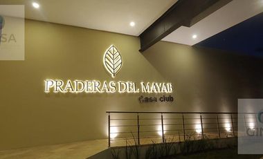 PRADERAS DEL MAYAB  || INMEJORABLE RESIDENCIA EN VENTA TOTALMENTE NUEVA, UBICADA EN EXCLUSIVA PRIVADA AL NORTE DE MERIDA AL PIE DE CARRETERA