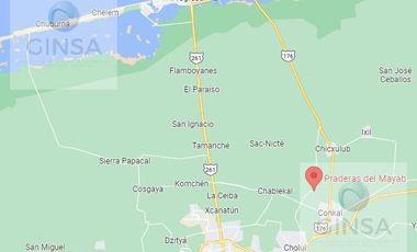 PRADERAS DEL MAYAB  || INMEJORABLE RESIDENCIA EN VENTA TOTALMENTE NUEVA, UBICADA EN EXCLUSIVA PRIVADA AL NORTE DE MERIDA AL PIE DE CARRETERA