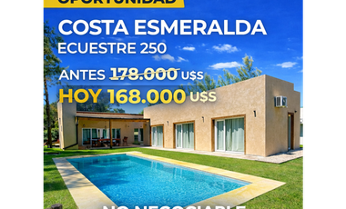 CASA EN VENTA EN COSTA ESMERALDA - ECUESTRE 250
