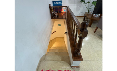 ALQUILER TEMPORARIO Duplex 3 amb con cochera - zona microcrentro