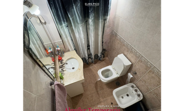 ALQUILER TEMPORARIO Duplex 3 amb con cochera - zona microcrentro