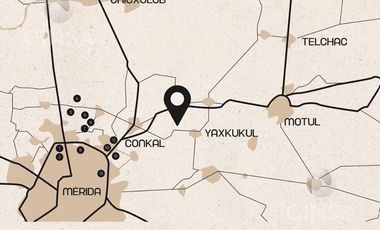 Terreno en Yaxkukul