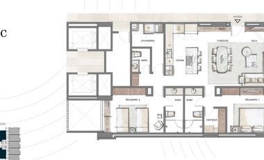 Departamentos en venta en Calzada del Valle, San Pedro