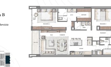 Departamentos en venta en Calzada del Valle, San Pedro