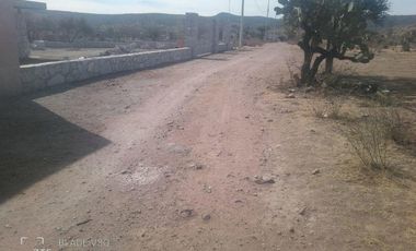 Venta de Terreno en San José de Gracia, en Aguascalientes.