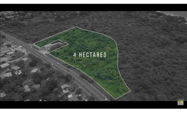 Se Vende Terreno de 4 Hectáreas en San Carlos