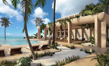 Departamento en venta de 4 recámaras frente al mar en Telchac Puerto