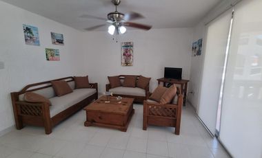 Departamento en venta de 3 recámaras frente al mar en Uaymitun