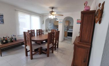 Departamento en venta de 3 recámaras frente al mar en Uaymitun