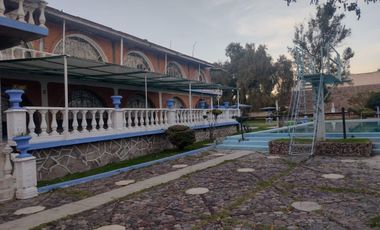 HACIENDA CON ACTIVIDAD DE BALNEARIO Y HOTEL, SUPERFICIE 20,200 m2