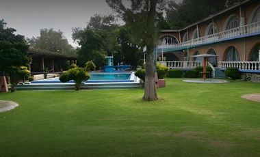 HACIENDA CON ACTIVIDAD DE BALNEARIO Y HOTEL, SUPERFICIE 20,200 m2