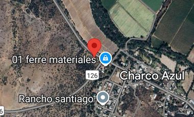 Venta de Terreno Rústico en El Charco Azul, Mpio. Asientos. Aguascalientes.