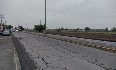 TERRENO TECAMAC SAN JUAN PUEBLO NUEVO 8576 METROS SOBRE LA CARRETERA
