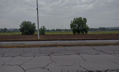 TERRENO TECAMAC SAN JUAN PUEBLO NUEVO 8576 METROS SOBRE LA CARRETERA