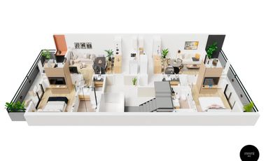 Venta casa sobre lote 8.66 por 26, Villa Madero