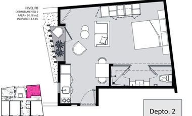 Departamento en Venta Colonia Centro