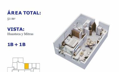 Departamento en el Centro de Monterrey