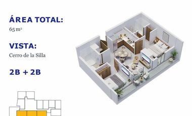 Departamento en el Centro de Monterrey