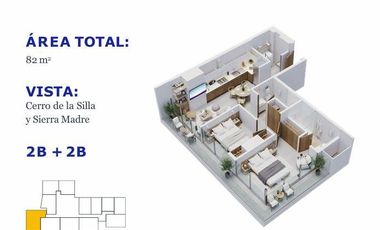 Departamento en el Centro de Monterrey