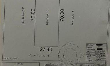 Terreno en  VENTA excelente precio al Norte de Mérida