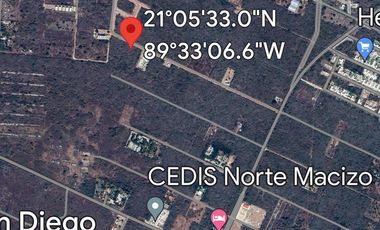 Terreno en  VENTA excelente precio al Norte de Mérida