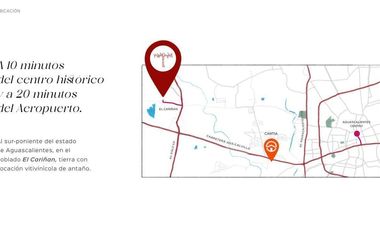 Gran Preventa de terrenos habitacionales Tierra Tinta Aguascalientes