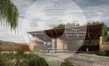 Gran Preventa de terrenos habitacionales Tierra Tinta Aguascalientes