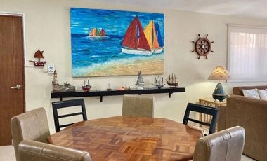 Casa en  venta frente al mar en Progreso 3 casas en 1 terreno