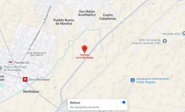 Terreno en Nextlalpan, Estado de México SUP 8 hectáreas