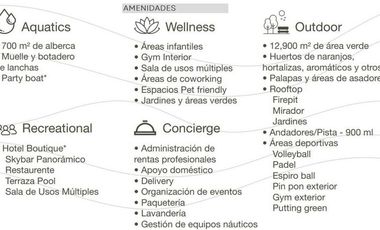 Departamento en PREVENTA con vistas panoramicas al lago y montañas en santiago NL