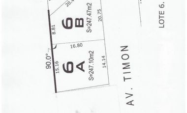 Terrenos en Venta en Quintas Miguel Gerónimo