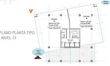 OFICINA EN VENTA PARA INVERSIONISTA  EN TORRE CENTRO MAYOR NIVEL 13, Zona Zavaleta Puebla
