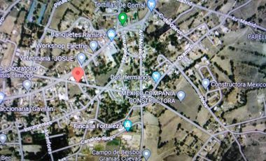 Finca en Santa María Cuevas,  Zumpango con pozo de agua propio