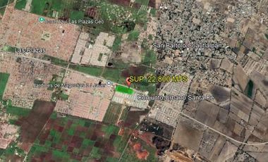 TERRENO ZUMPANGO  PASEO BICENTENARIO SUP. 22,800 MTS