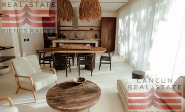 Departamento estilo bohemio en Venta, 2 habitaciones, Tulum