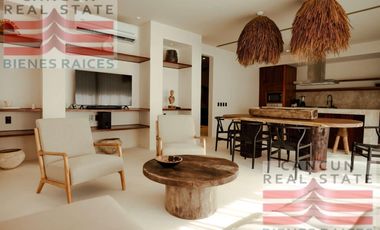 Departamento estilo bohemio en Venta, 2 habitaciones, Tulum