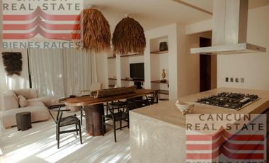 Departamento estilo bohemio en Venta, 2 habitaciones, Tulum