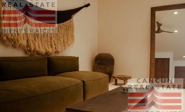 Departamento estilo bohemio en Venta, 2 habitaciones, Tulum