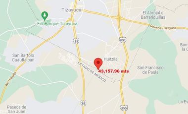 TERRENO LA BARRANCA LOS REYES ACOZAC SUP 43157