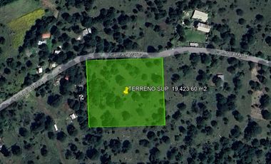 TERRENO EL ARENAL XITLE, ZONA RÚSTICA TLALPAN SUP. 19,423.60 MTS