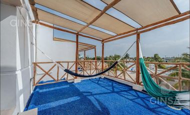 VILLA TORTUGA || EXCELENTE VILLA EN VENTA MUY BIEN UBICADA A 1 CUADRA DE LA COSTA EN EL PUERTO DE CHICXULUB