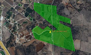 TERRENO EN VENTA , ENCINILLAS EL RUANO, POLOTITLAN, EDO. MEX.  Sup. 45.08 HAS