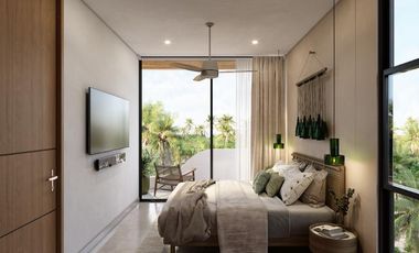 Departamento de 2 recámaras frente al mar en venta en Telchac Puerto