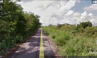 EXCELENTE TERRENO DE 10 HAS MUY BIEN UBICADO EN SAN ANTONIO TEHUITZ, ACCESANDO POR KANASIN