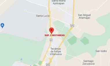 TERRENO FRACC. RANCHO LA LUZ ESTADO DE MÉXICO SUP. 2 HECTÁREAS