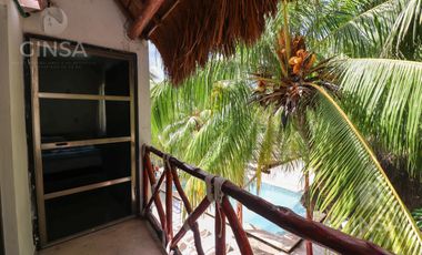 COMPLEJO EN VENTA UBICADO EN LA COSTA YUCATECA EN SAN CRISANTO, A UNOS PASOS DE LA PLAYA