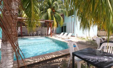 COMPLEJO EN VENTA UBICADO EN LA COSTA YUCATECA EN SAN CRISANTO, A UNOS PASOS DE LA PLAYA